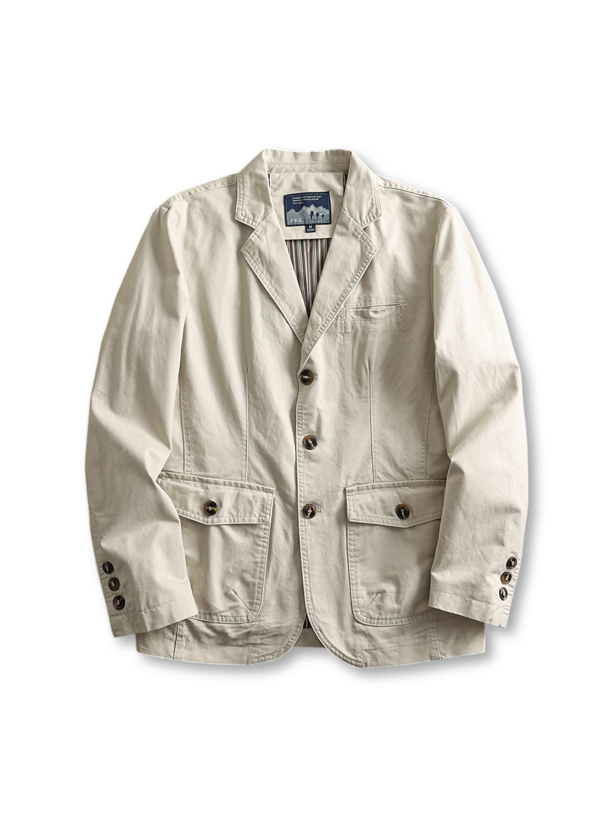 ヴィンテージアメリカンスタイル コットンブレザー