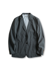 水波紋テクスチャー ストレッチビジネスジャケット