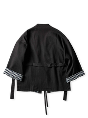 両面着用 伝統とヴィンテージ融合 スプライスジャケット全体正面