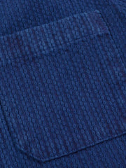 植物ブルー染め 刺子フレンチワークジャケット