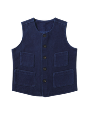 Indigo 刺子ベスト