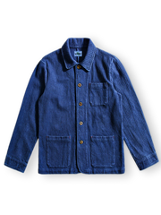 手作り 藍染 ビンテージ ジャケット