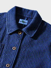 手作り 藍染 ビンテージ ジャケット