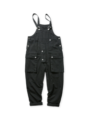 マルチポケット サロペット ワークパンツ