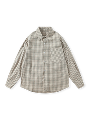 カジュアルチェックシャツ