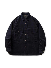 粗目ウェール コーデュロイシャツジャケット