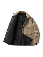 粗目ウェール コーデュロイシャツジャケット