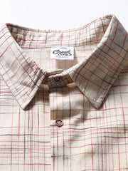 カラーチェックワークシャツ