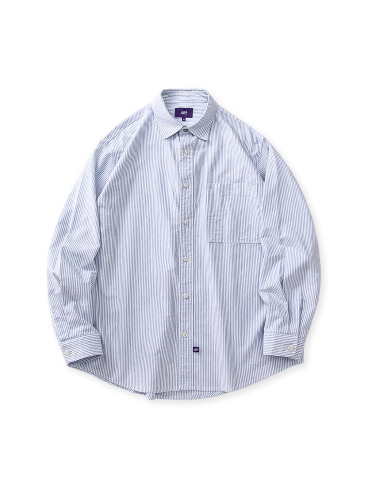 オックスフォード ワイドシャツ