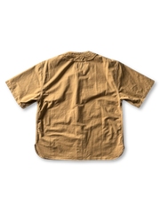 ベースボールカラー ショートスリーブ ワークシャツ