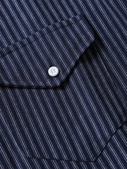 アメリカンスタイルストライプオーバーサイズシャツ