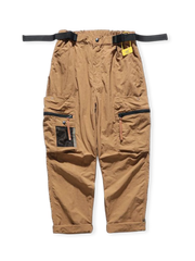 アウトドア多口ポケット ナイロン機能パンツ