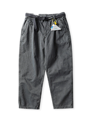 ルーズフィット テーパード ワイドパンツ