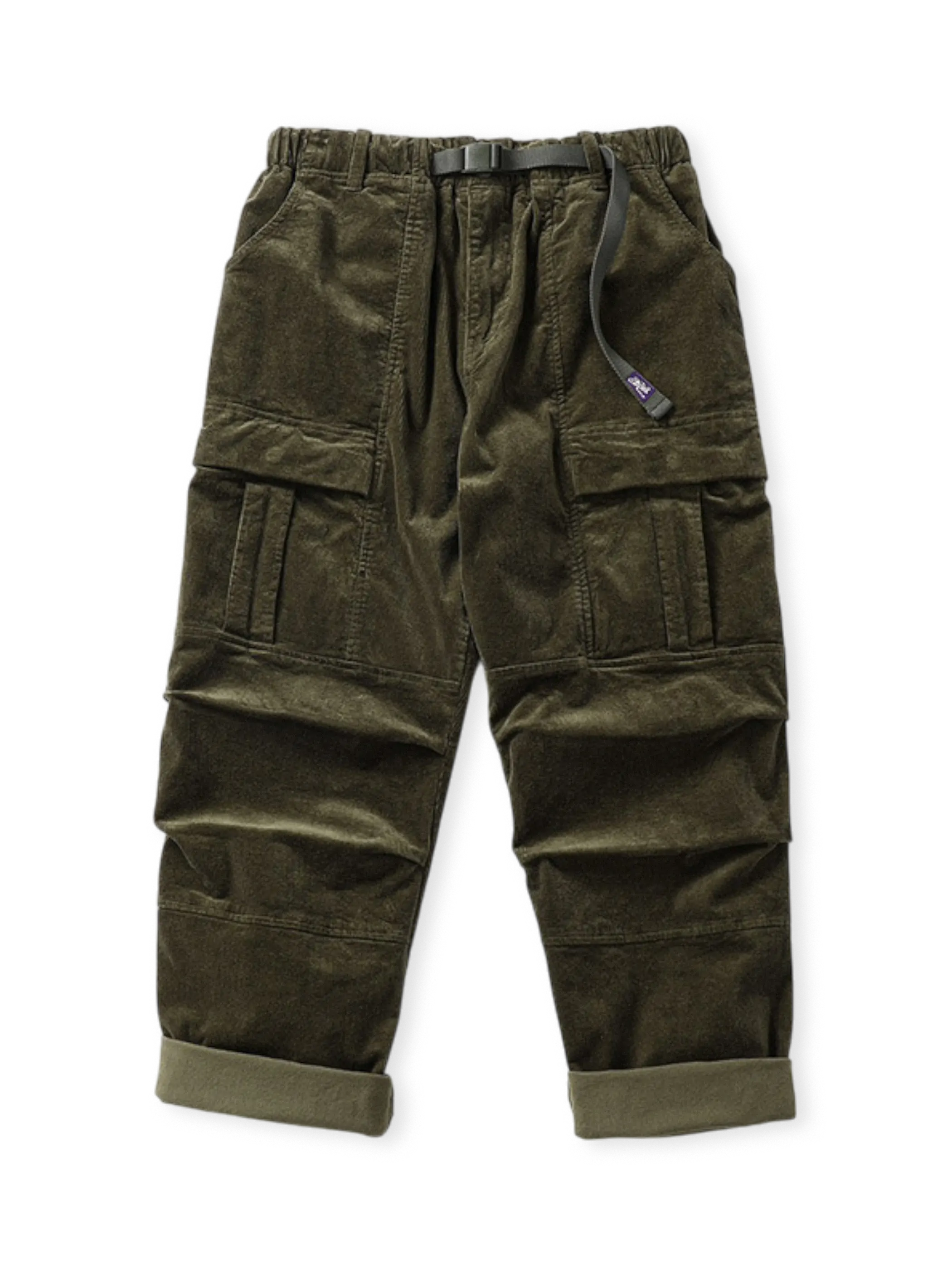 製品画像：多ポケット ヘビーコードロイ パラシュートパンツの正面全体展示