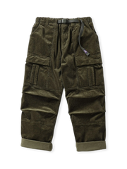 製品画像：多ポケット ヘビーコードロイ パラシュートパンツの正面全体展示