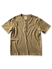 ヴィンテージワークヘンリーネックTシャツ