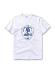 インディアン酋長プリント入りTシャツ