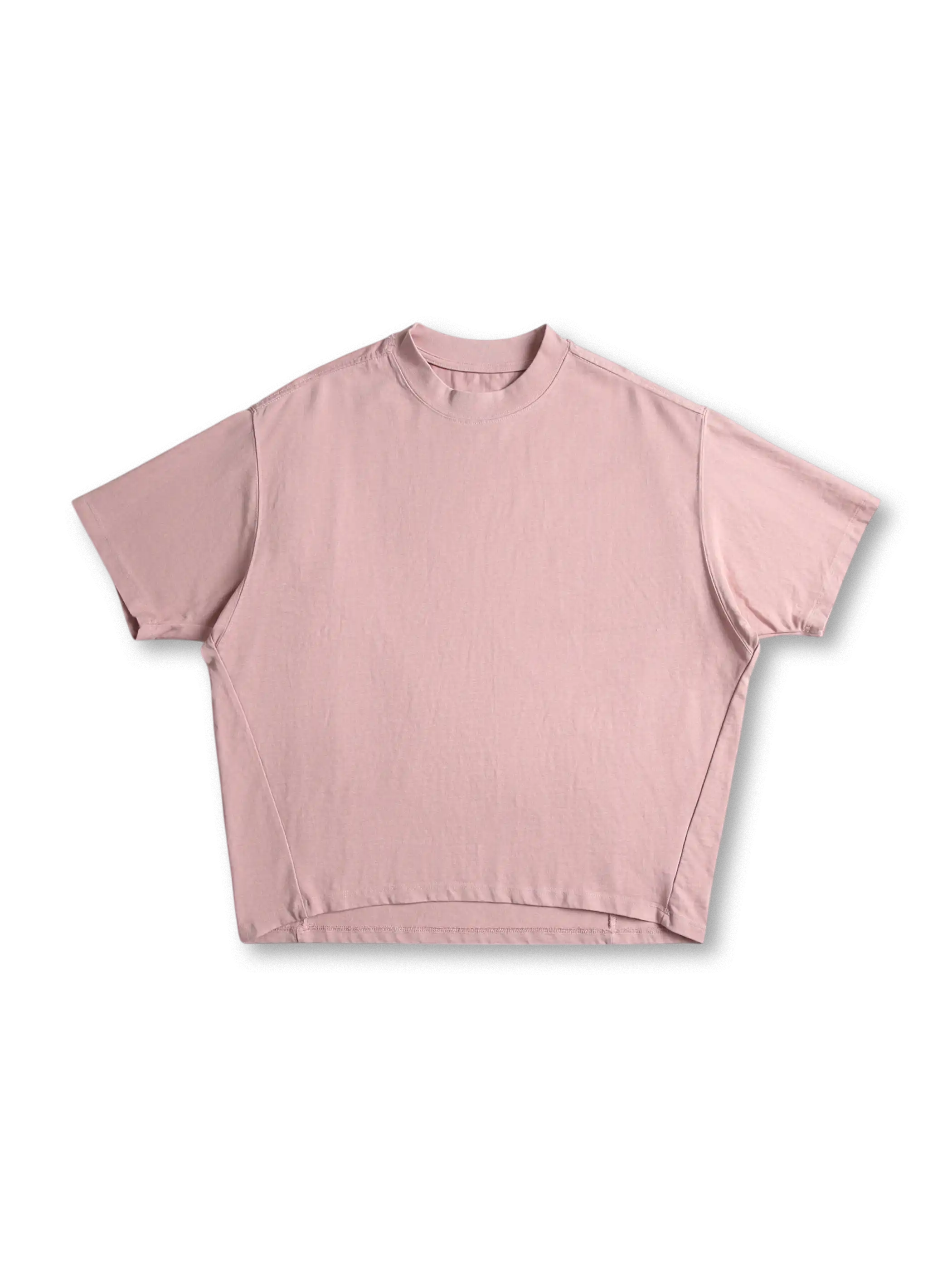 380g厚手コットンのバットウイングスリーブTシャツ全体像