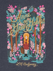 詳細画像: モンゴメリ『赤毛のアン』Tシャツの詳細図