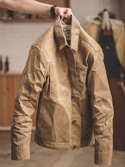 オイルワックス キャンバス ジャケット