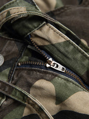 M65ウォッシュドカモカーゴショーツ