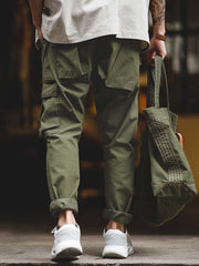 ヴィンテージ ミリタリー ワークパンツ | 異形ポケットデザイン