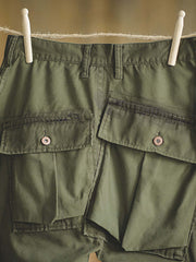 ヴィンテージ ミリタリー ワークパンツ | 異形ポケットデザイン