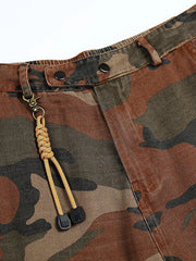 ミリタリーカモ ワークショーツ