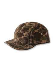 迷彩柄のソフトブリムベースボールキャップ