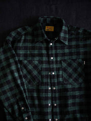 チカーノチェック フランネルシャツ 全体外観