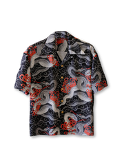 ダブルスネークブレイズ アロハシャツ