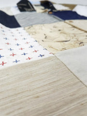 ヴィンテージ パッチワーク キューバシャツ