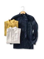 リネンリラックスシャツ