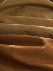 アフリカンインスパイア　コットンリネンWブレスト半袖シャツ