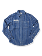 ウォバッシュデニムワークシャツ