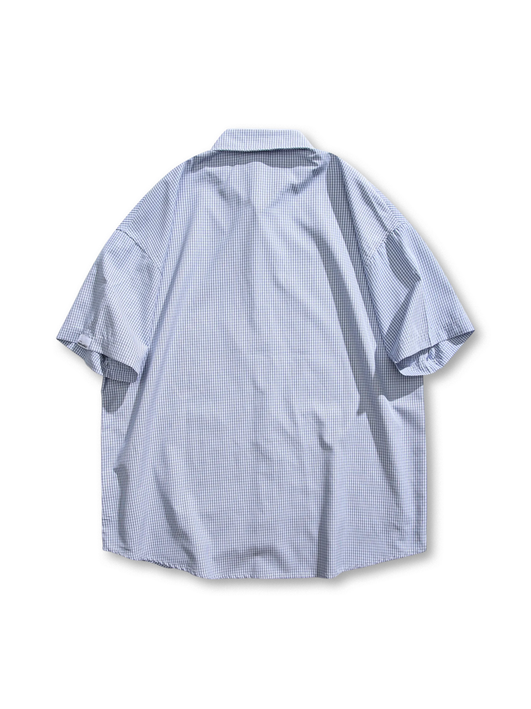 製シティボーイオーバーサイズチェック柄シャツ
