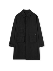 ナイロン多ポケット ヴィンテージバルマカーンコート