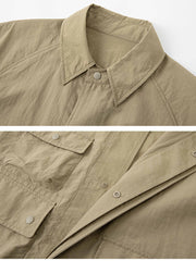 ナイロン多ポケット ヴィンテージバルマカーンコート