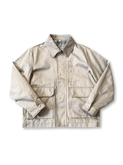 ウォッシュド コーデュロイカラーワークジャケット