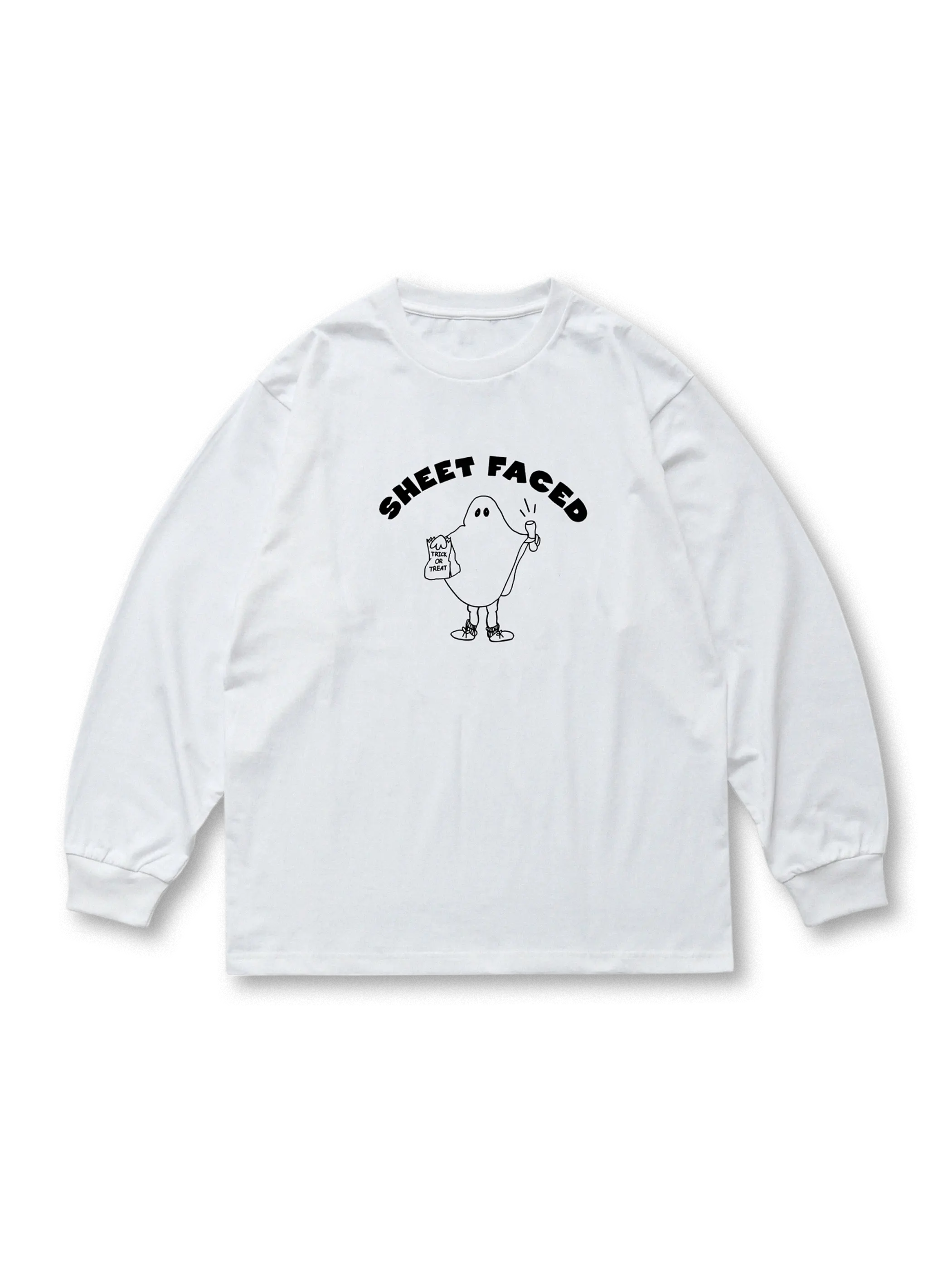 ストリートロゴ長袖Tシャツの正面