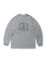 アウトドアプリント長袖Tシャツの正面