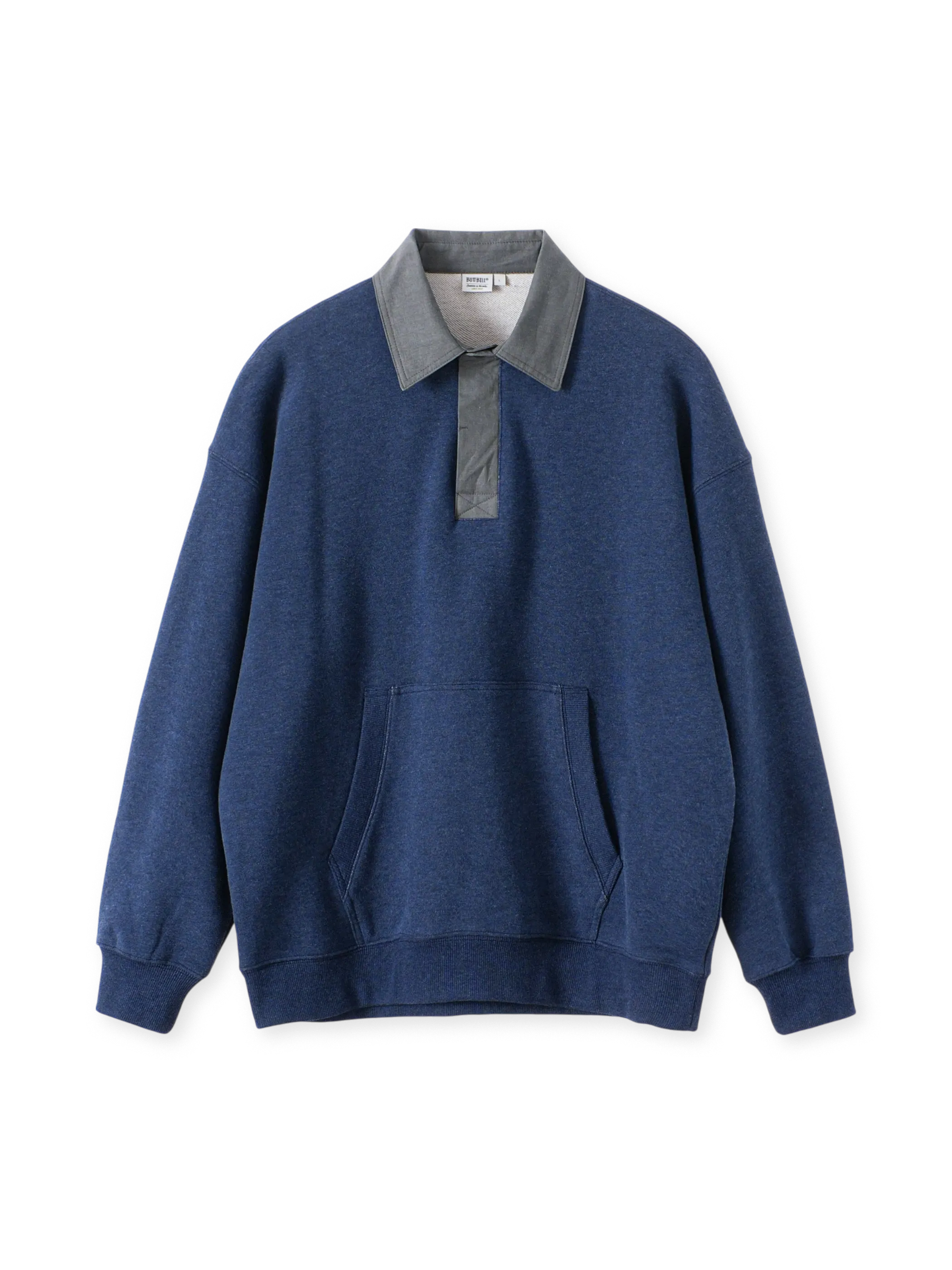 製品画像: クラシック ラグビーシャツ（375gコットン）の正面イメージ