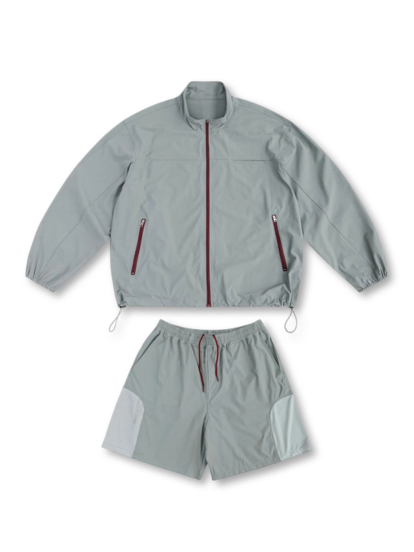 フロント全体のジャケット＆ショーツセット