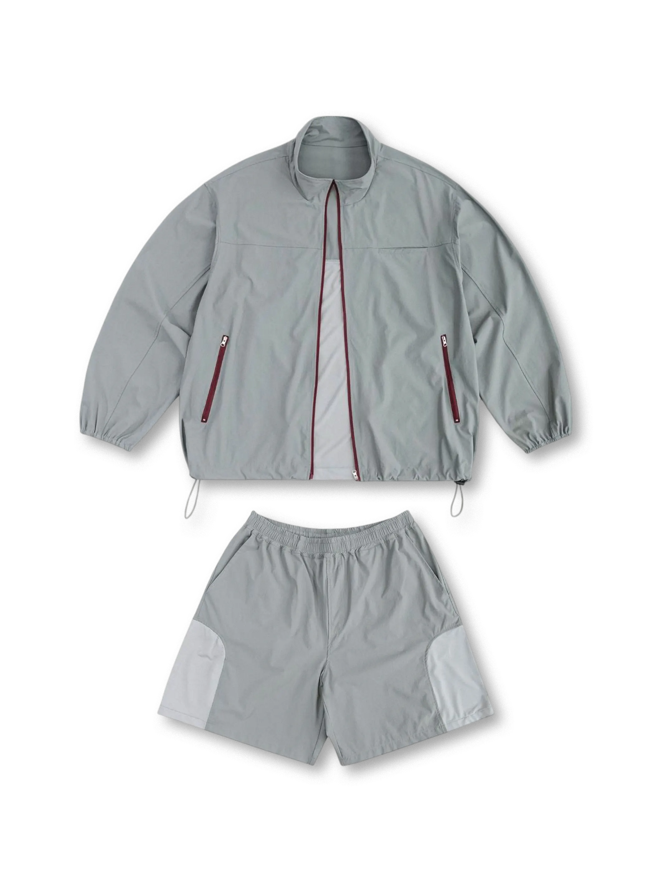 フロント全体のジャケット＆ショーツセット