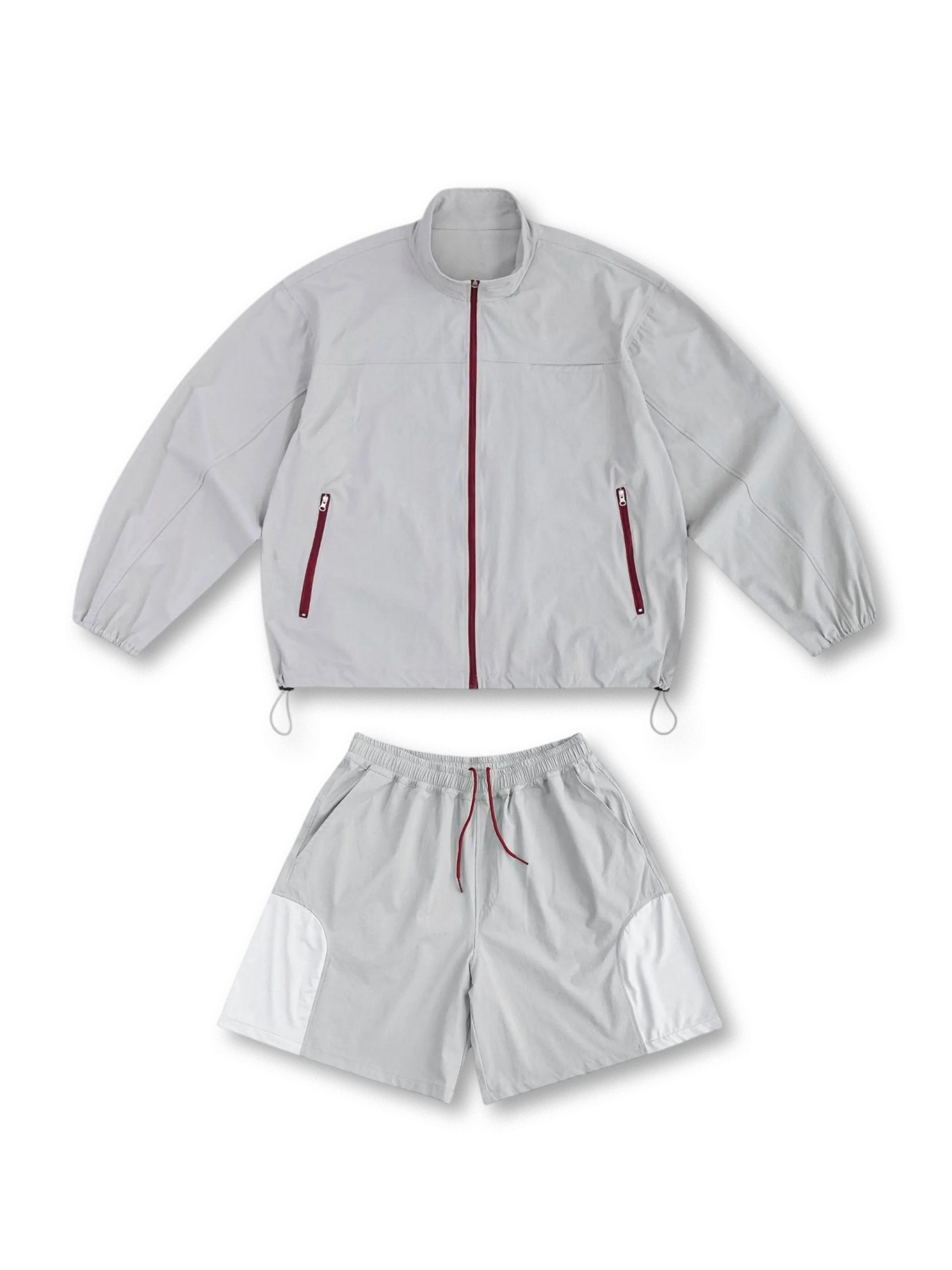 フロント全体のジャケット＆ショーツセット