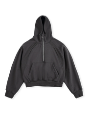 パッチワーク 都会風フーディ