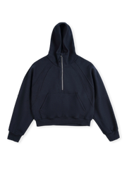 パッチワーク 都会風フーディ