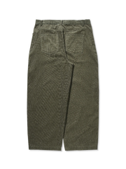 製品画像：アーチカットコーデュロイワイドパンツ全体展示