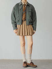 短丈フライトジャケット