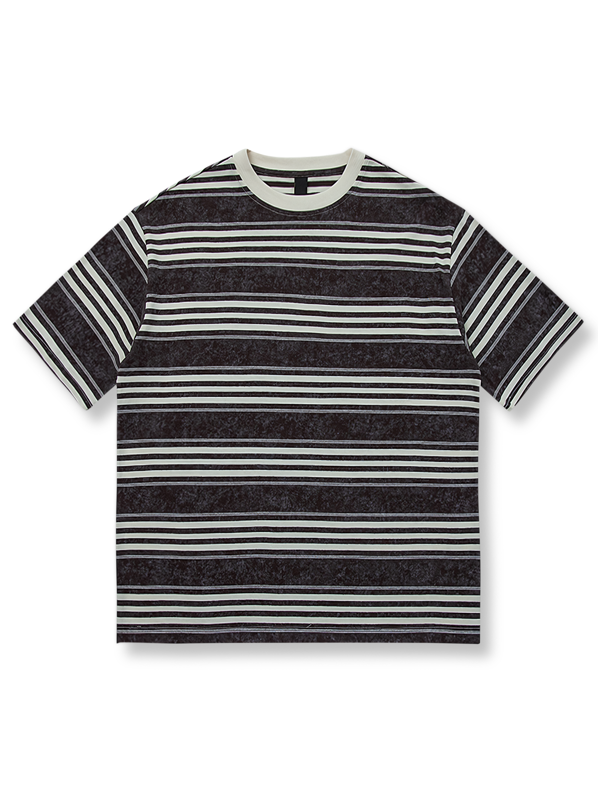ヘビーウェイトグラデーションストライプTシャツ